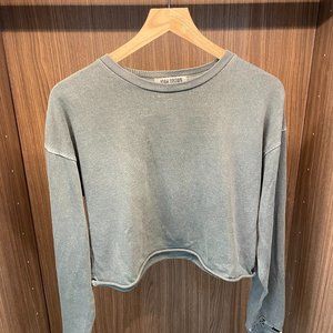 Joah Brown Soho Crop, Green - ONE SIZE (0-8)